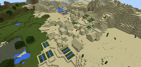 EATBUGS: Sand Village with Multiple Blacksmiths