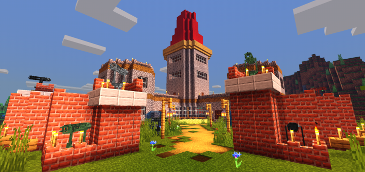 Small Castle with Security