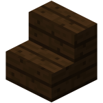 Wooden Stairs (Dark Oak)